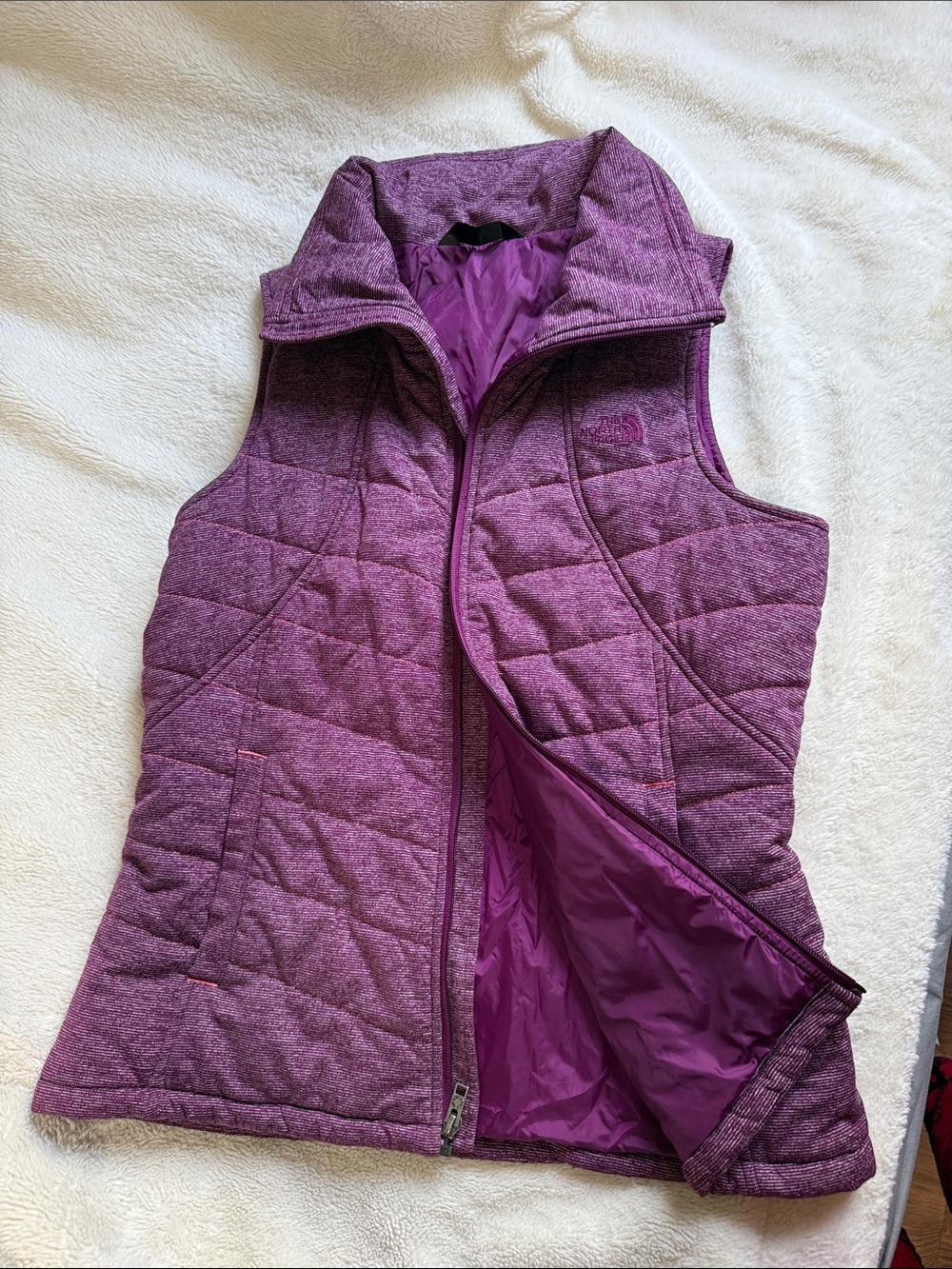 The North Face Women's Quilted Purple Vest